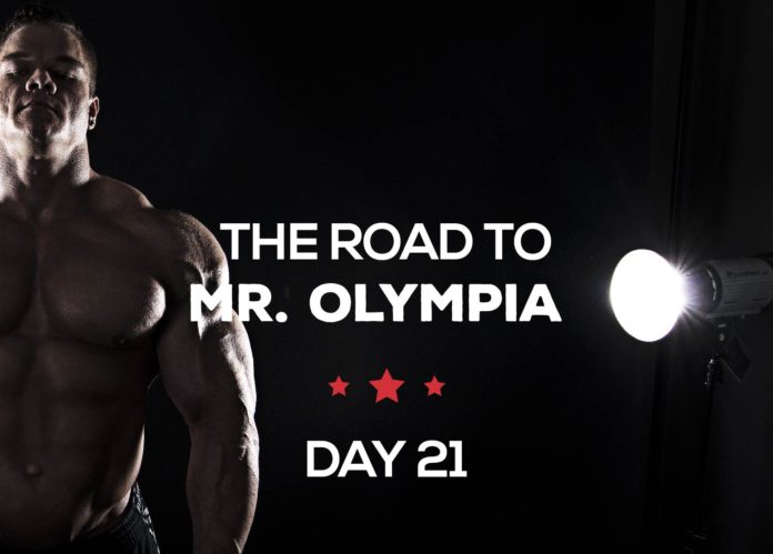 Road to mr olympia day21