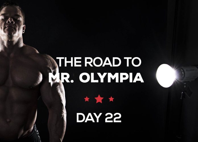 Road to mr olympia day22