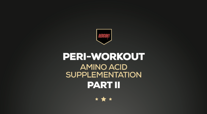 Peri-Workout Amino Acid Supplementation Part II